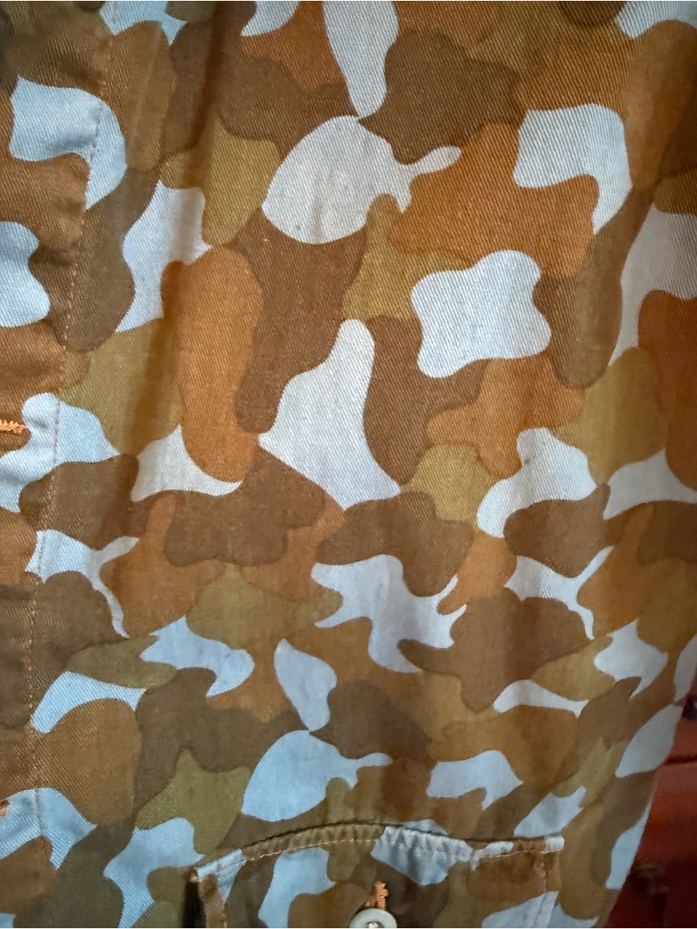 Imogene + Willie Goodall Jacket in Indigo Camo XS - Picture 6 of 12